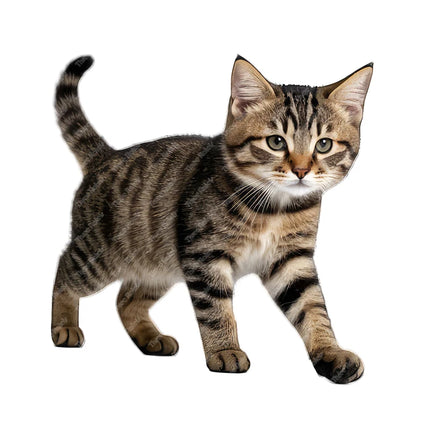 Three Ratels CG80 Cute calico cat animal stickers for home decoration pet supplies decals