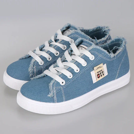 Women's Denim Canvas Sneakers