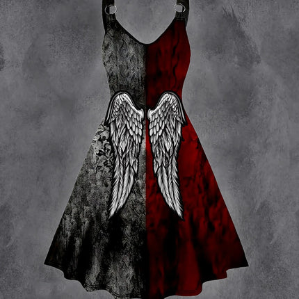 Plus Size Gothic Corset Dress