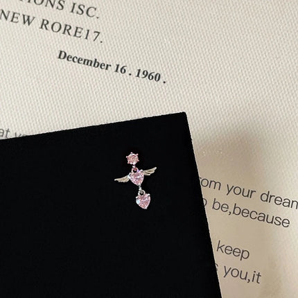 Pink Zircon Cartilage Stud