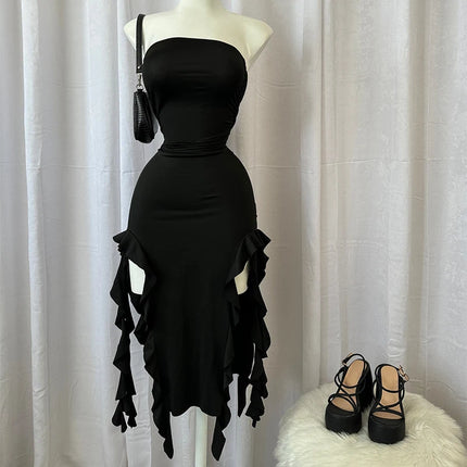 Women's Floral Strapless Mini Dress