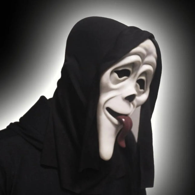 Halloween Cosplay Screaming Horror Props Mask, Breathable Skeleton Mask Horror Party Halloween Role-Playing Props