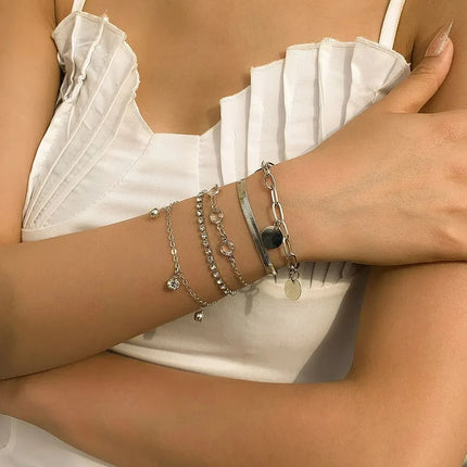 Geometric Cuff Bracelet Set