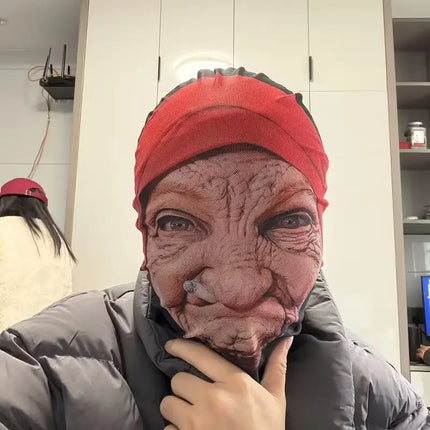 2026 New Halloween Mask for Cosplay Role Play Masquerade Costumes Dress Up Celebrity Realistic Face Masks Balaclava Headgear