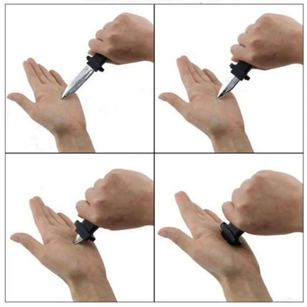 Hot Funny Halloween Joke Props Toys Joke Magic Plastic Retractable Prank Props Scary Trick