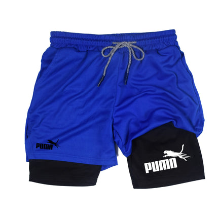 Men's 2-in-1 Sports Shorts