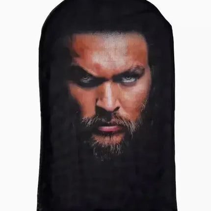 Cosplay Headwear Hip Hop Fashion Hood Hat Headgear New 3D Printed Kanye Mask Elastic Mesh Halloween Decor Full Face Mask Unisex