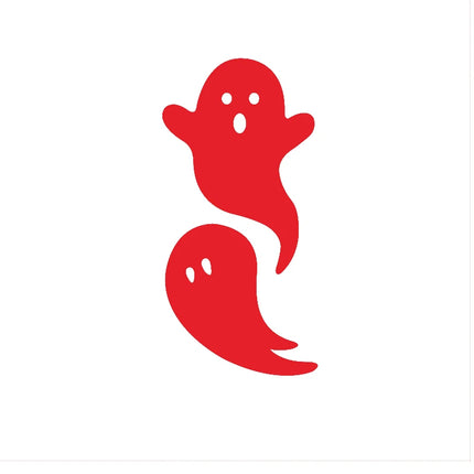 Halloween Car Rearview Mirror Vinyl Sticker Spooky Ghost Decals 7 Mini Bats Sticker Car Accessories Decorative Halloween Gift