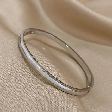 Gold Stainless Steel Bangle