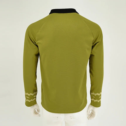 Halloween costume Startrek Cosplay TOS Captain Kirk Gold Shirts Spock Blue Uniforms Red Starfleet Tops for Men's Coat Party Prop