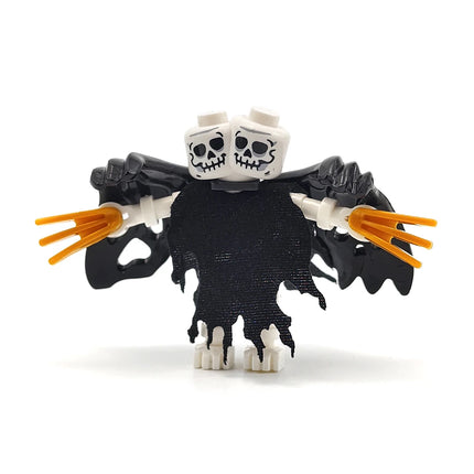 MOC Halloween Skeleton Army Mini Doll  DIY Building Blocks Assembled Building Blocks  Toy Character Doll Skeleton Ornaments