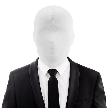 Unisex full face spandex mask, Halloween mask costume character dark cosplay masquerade party social phobia privacy protection