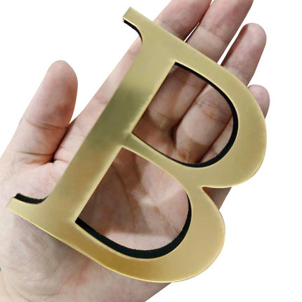 3D Mirror Letter Wall Sticker
