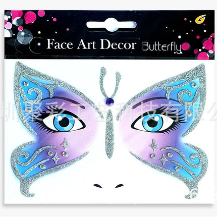 Halloween Carnival Party Face Stickers Animal Face Stickers Valentine's Day Face Stickers Makeup Stickers Children's Stickers