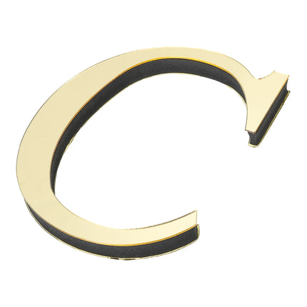 3D Mirror Letter Wall Sticker