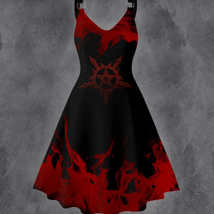 Plus Size Gothic Corset Dress