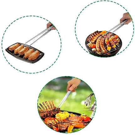 Stainless Steel Barbecue Tongs