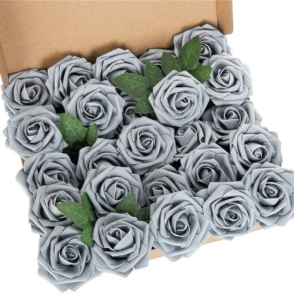 Artificial Foam Rose Flowers
