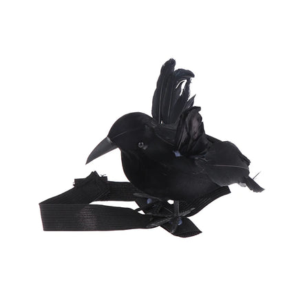 Halloween Party Costumes Black Crow with Shoulder Strap Decoration Cosplay Props