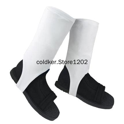 Halloween Accessories Japanese Anime Cosplay Shoes With White Covers Carnival Costume Props Christmas Gift Boots