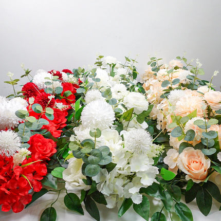 Luxury White Rose Garland