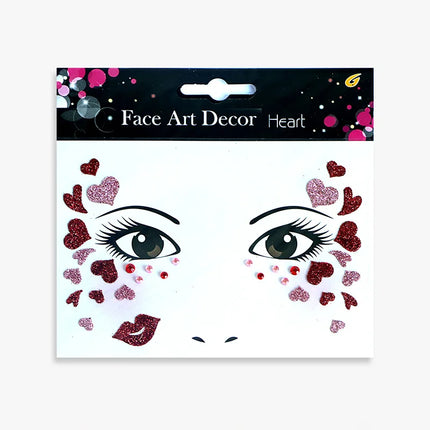 Halloween Carnival Party Face Stickers Animal Face Stickers Valentine's Day Face Stickers Makeup Stickers Children's Stickers
