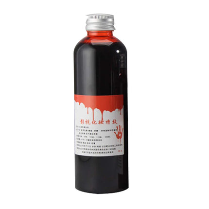 30/60/100ml Halloween Emulation Fake Props Makeup Blood Blood Whole Cosplay Prank Props Makeup Person Plasma Fake Cosplay Props
