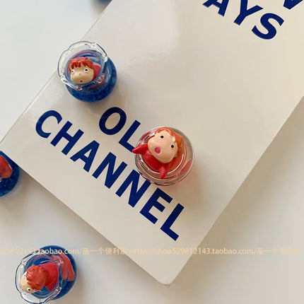 Cute Fish Tank Fridge Magnet