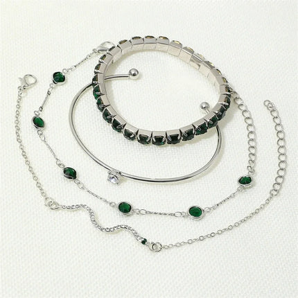 Geometric Cuff Bracelet Set