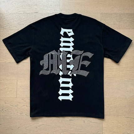 Angel Print Cotton T-Shirt