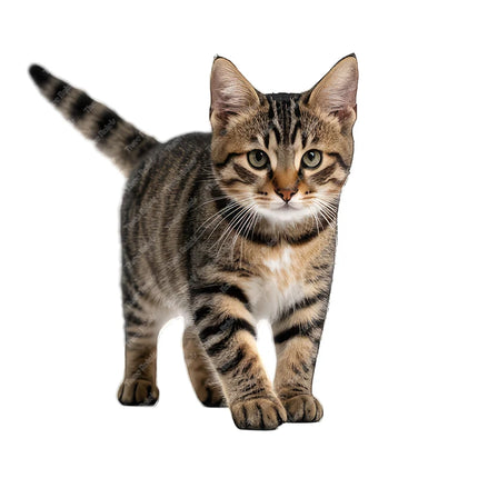 Three Ratels CG80 Cute calico cat animal stickers for home decoration pet supplies decals