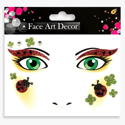 Halloween Carnival Party Face Stickers Animal Face Stickers Valentine's Day Face Stickers Makeup Stickers Children's Stickers
