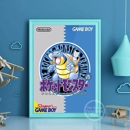 Pokemon Canvas Wall Poster
