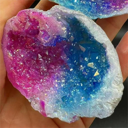 Natural Agate Crystal Display Stone