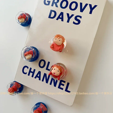 Cute Fish Tank Fridge Magnet