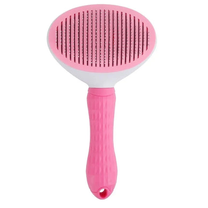 Cleaning Pet Supplies Grooming Brush Dematting Tool Slicker Brush for Dogs and Cats Effortless Hair Remover Comb for Shedding