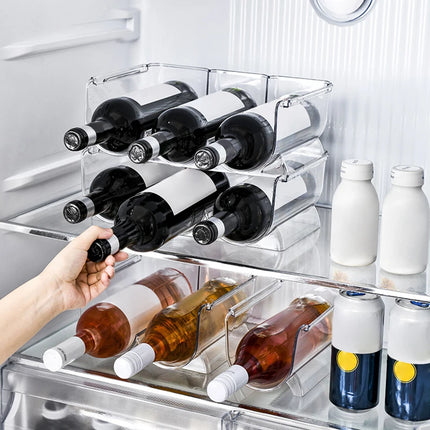 Wine Storage Rack Stackable Wine Bottle Holder Wine Cabinet Counter Holder Red Wine Storage Stand Champagne Wall Stand