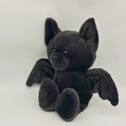 Halloween Black Bat Plush Toys Cartoon Stuffed Animals Doll Balck Bear Bat Soft Plushie Toy Halloween Party Decoration Gifts