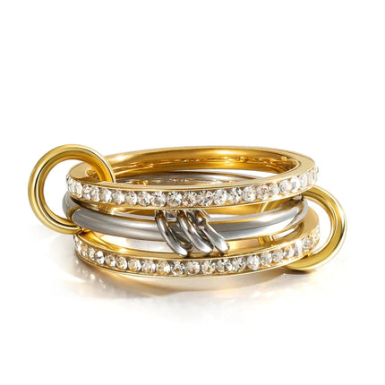 18K Gold Stackable Ring