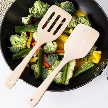 Wood Spatula Kitchen Accessories Non-Stick Cookware Cooking Tools Gift Wooden Shovel Kitchen Tool Kitchen Cooking Utensil Tool