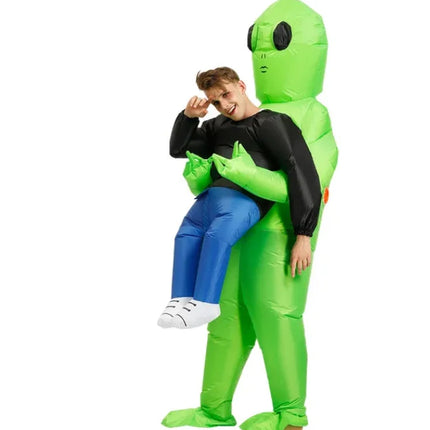 Halloween T-Rex Dinosaur Inflatable Costume Full Body Dinosaur Cosplay Adult Costumes Funny Party Props Christmas Costume Kids