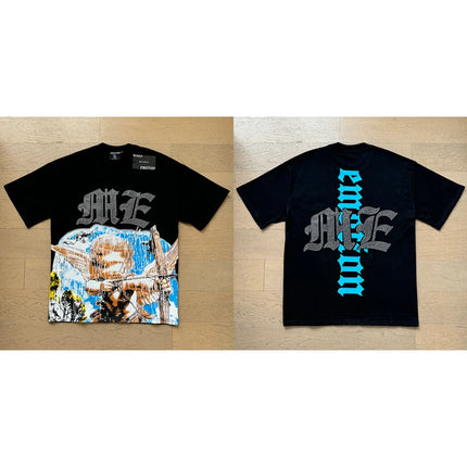 Angel Print Cotton T-Shirt