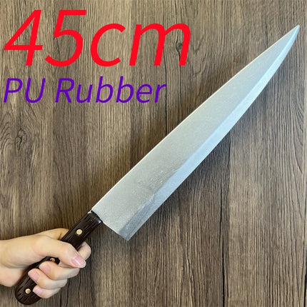 Halloween Scary Props Short KnifeKitchen Knife Weapons 1:1 Role Playing  Gasai Yuno Cosplay Safety PU Rubber Gifts