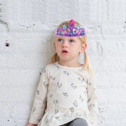 Mermaid Series Theme Party Children's Crown Birthday Crown Birthday Party Supplies Mermaid Props Decoration Headdress