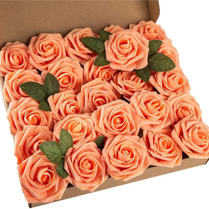 Artificial Foam Rose Flowers