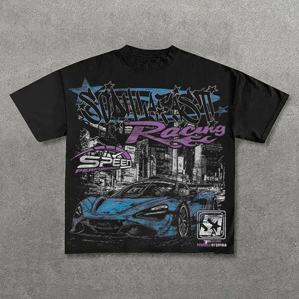 Harajuku Oversized Graphic T-Shirt