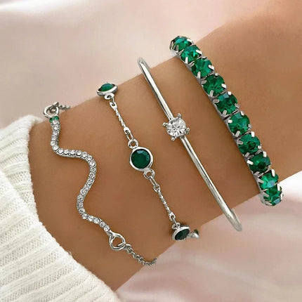 Geometric Cuff Bracelet Set