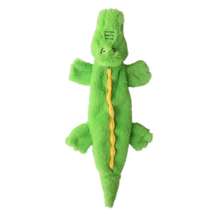 Cute Plush Squeak Toys Pet Wolf Rabbit Animal Plush Toys Dog Chew Whistling Involved Squirrel Dog Toy Funny Pet Products