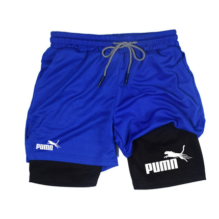 Men's 2-in-1 Sports Shorts