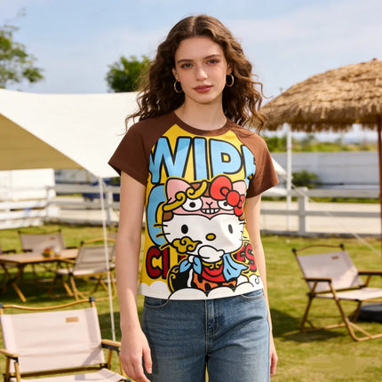 Cute Cartoon Y2K T-Shirt